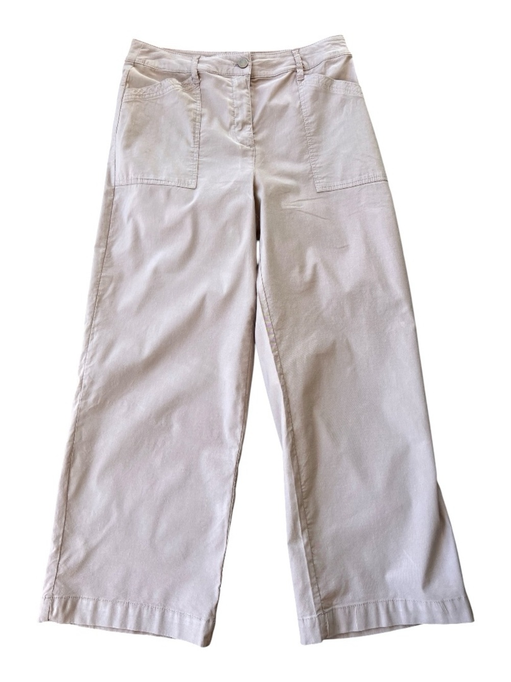 Nicole Miller New York Wide Leg Crop Pants Women’s Size 8 - Picture 3 of 7